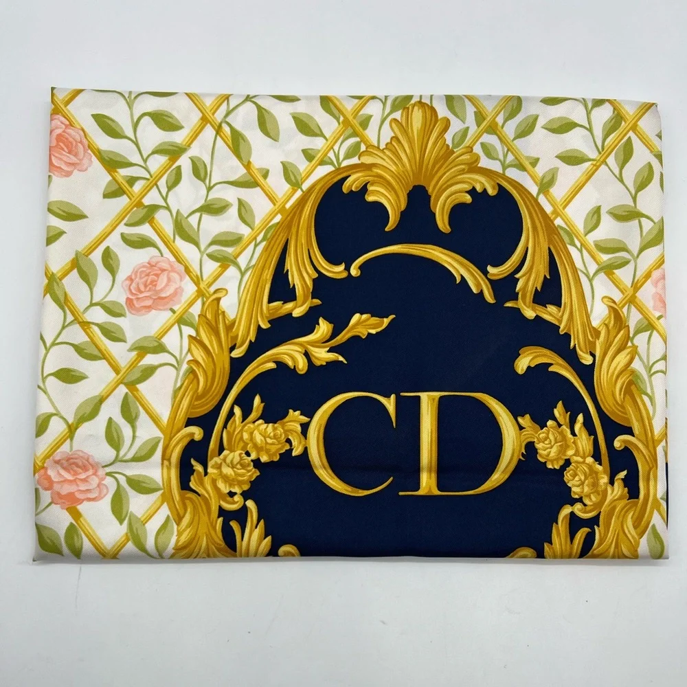 Christian Dior silk scarf